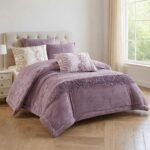 طقم لحاف فاي مزدوج كنج سايز 6 قطع شتوي