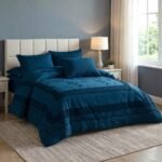 ⁦طقم لحاف جوديث مزدوج كنج سايز 6 قطع شتوي⁩ - الصورة ⁦4⁩