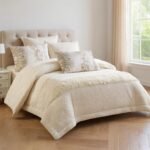 ⁦طقم لحاف فاي مزدوج كنج سايز 6 قطع شتوي⁩ - الصورة ⁦6⁩