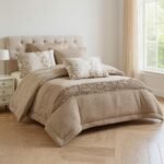 ⁦طقم لحاف فاي مزدوج كنج سايز 6 قطع شتوي⁩ - الصورة ⁦2⁩