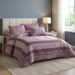 ⁦طقم لحاف جوديث مزدوج كنج سايز 6 قطع شتوي⁩ - الصورة ⁦6⁩