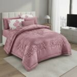 ⁦طقم لحاف كاتي مزدوج كنج سايز 6 قطع شتوي⁩ - الصورة ⁦6⁩