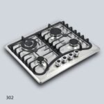 ⁦طباخ جولد فيجن 60 سم، 4 مواقد، ستانلس 302⁩ - الصورة ⁦7⁩