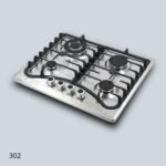 ⁦طباخ جولد فيجن 60 سم، 4 مواقد، ستانلس 302⁩ - الصورة ⁦9⁩