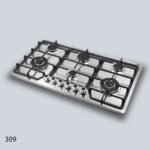 ⁦طباخ جولد فيجن 90 سم، 6 مواقد، ستانلس 309⁩ - الصورة ⁦2⁩