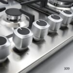 ⁦طباخ جولد فيجن 90 سم، 6 مواقد، ستانلس 309⁩ - الصورة ⁦3⁩