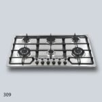 ⁦طباخ جولد فيجن 90 سم، 6 مواقد، ستانلس 309⁩ - الصورة ⁦6⁩