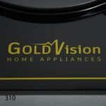 ⁦طباخ جولد فيجن 90 سم، 6 مواقد، زجاج أسود 310⁩ - الصورة ⁦8⁩