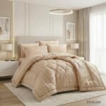 ⁦طقم لحاف تينا مزدوج كنج سايز 6 قطع صيفي⁩ - الصورة ⁦5⁩