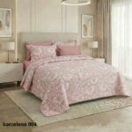 ⁦طقم لحاف برشلونة جوبلين مزدوج كنج سايز 6 قطع صيفي⁩ - الصورة ⁦2⁩