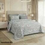 ⁦طقم لحاف برشلونة جوبلين مزدوج كنج سايز 6 قطع صيفي⁩ - الصورة ⁦4⁩