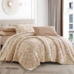 ⁦طقم لحاف برشلونة جوبلين مزدوج كنج سايز 6 قطع صيفي⁩ - الصورة ⁦2⁩