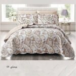 طقم لحاف بيسلي جوبلين مزدوج كنج سايز 6 قطع صيفي