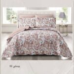 ⁦طقم لحاف بيسلي جوبلين مزدوج كنج سايز 6 قطع صيفي⁩ - الصورة ⁦2⁩