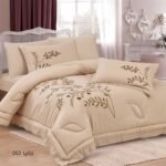 ⁦طقم لحاف نتاليا مزدوج كنج سايز مطرز 6 قطع صيفي⁩ - الصورة ⁦3⁩