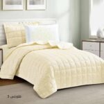 طقم لحاف فلورنس جوبلين مجكر مفرد ونصف 4 قطع صيفي