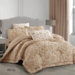 ⁦طقم لحاف ريتا مزدوج كنج سايز 6 قطع صيفي⁩ - الصورة ⁦5⁩