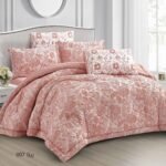 ⁦طقم لحاف ريتا مزدوج كنج سايز 6 قطع صيفي⁩ - الصورة ⁦3⁩