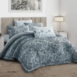 ⁦طقم لحاف ريتا مزدوج كنج سايز 6 قطع صيفي⁩ - الصورة ⁦2⁩