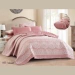 ⁦طقم لحاف ميريندا جوبلين دبل فيس مزدوج كنج سايز 6 قطع صيفي⁩ - الصورة ⁦5⁩