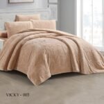 ⁦طقم وجه ملحفة فيكي مزدوج 6 قطع شتوي⁩ - الصورة ⁦4⁩