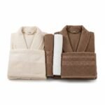 ⁦طقم روب حمام 6 قطع قطن مصري ميني مون⁩ - الصورة ⁦10⁩