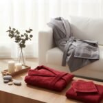 ⁦طقم روب حمام 6 قطع قطن مصري ميني مون⁩ - الصورة ⁦3⁩