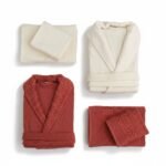 ⁦طقم روب حمام 6 قطع قطن مصري ميني مون⁩ - الصورة ⁦17⁩