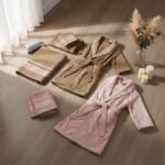 ⁦طقم روب حمام 6 قطع قطن مصري ميني مون⁩ - الصورة ⁦5⁩