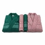 ⁦طقم روب حمام 6 قطع قطن مصري ميني مون⁩ - الصورة ⁦12⁩