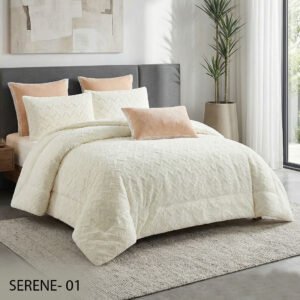 طقم لحاف سيرين مزدوج كوين سايز 6 قطع شتوي