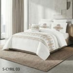طقم لحاف سيريل مزدوج كنج سايز 7 قطع شتوي