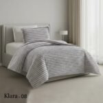 ⁦طقم لحاف كلارا بخامة فرو الثعلب مفرد ونصف 4 قطع شتوي⁩ - الصورة ⁦2⁩