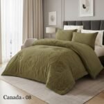 ⁦طقم لحاف كندا مزدوج كنج سايز 6 قطع شتوي⁩ - الصورة ⁦4⁩