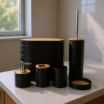 ⁦طقم اكسسوارات الحمام 6 قطع⁩ - الصورة ⁦4⁩