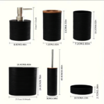 ⁦طقم اكسسوارات الحمام 6 قطع⁩ - الصورة ⁦14⁩