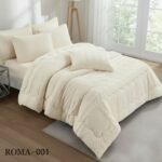 طقم لحاف روما مزدوج كنج سايز 6 قطع شتوي