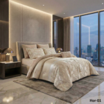 ⁦طقم لحاف هور مزدوج كنج سايز 7 قطع شتوي⁩ - الصورة ⁦3⁩