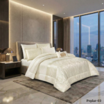 طقم لحاف بوبيولار مفرد ونصف 4 قطع شتوي