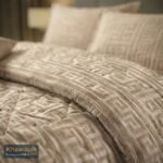 ⁦طقم لحاف اسبانيا مزدوج كنج سايز 6 قطع شتوي⁩ - الصورة ⁦10⁩