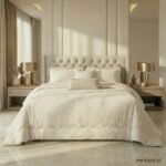 ⁦طقم لحاف جاكار وقطن فينيكس مفرد ونصف 5 قطع صيفي⁩ - الصورة ⁦3⁩