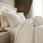 ⁦طقم لحاف قطن هولاند مزدوج كنج سايز 8 قطع صيفي⁩ - الصورة ⁦7⁩