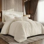 طقم لحاف قطن هولاند مزدوج كنج سايز 8 قطع صيفي