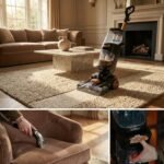 ⁦مكنسة غسيل السجاد والمفروشات مع علبتين شامبو من جولد 128⁩ - الصورة ⁦4⁩