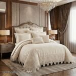 طقم لحاف قطن ميري لاند مزدوج كنج سايز 8 قطع صيفي